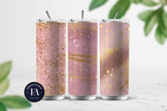 Pink Gold Shimmer Digital Paper, Glitter Texture Product Image 2