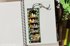 Witchy Printable bookmarks, Apothecary bookmark sublimation Product Image 7