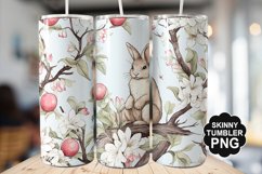 Easter Bunny Tumbler - Easter Day Tumbler PNG Design Product Image 1