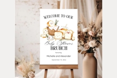 Baby Shower Welcome Sign Template 249 Product Image 1