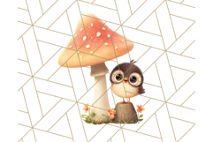 Whimsical Woodland Animal Village PNG Clipart Fantasy Forest Product Image 5