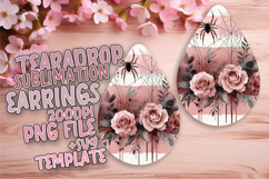 Charming Teardrop Design for DIY , Halloween Product Image 1
