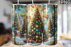 Christmas Tree Tumbler Wrap Design |High Quality 300 Dpi Product Image 1