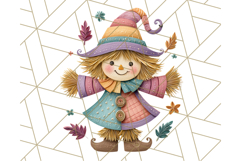 Kawaii Halloween Clipart Cute Kids and Candy Elements Png Product Image 5