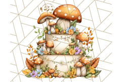 Fall Cake Clipart PNG, Autumn Cakes With Pumpkins Product Image 5