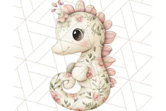 Pink Floral Stuffed Animal Clipart PNG, Cute Stuffed Animals Product Image 5
