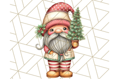 Scandinavian Christmas Gnomes Clipart PNG, Cute Gnome Png Product Image 5