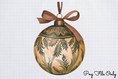 Olive Green Christmas Clipart Product Image 1
