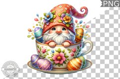 Easter Gnome Sublimation - Clipart PNG Design Product Image 1
