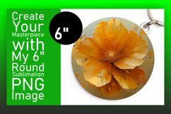 Springtime Charm: 3D Round Designs Design PNG Product Image 1