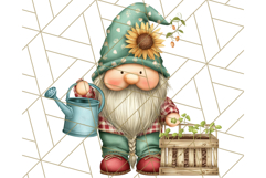 Farmer Gnome Clipart, Cute Farm Gnomes PNG Illustrations Product Image 5