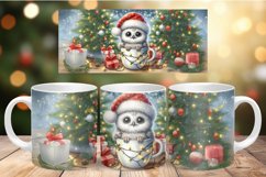 Mug Wrap Sublimation - baby owl Product Image 1