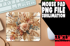 Playful MOUSE PAD Design Magic, Autumn Flower Product Image 1