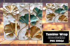 Custom 20oz Tumbler Gift Design , 3D Flower Product Image 1