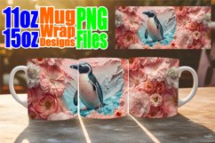 Spring Mug Wrap - 3D Animals Sublimation Product Image 1
