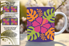 SOPHISTICATED 11oz Mug Wrap PNG , Flowers Product Image 1