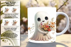 Ghostly Easter Joy: Sublimation Mug Wrap Product Image 1