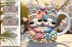 Bold 11oz Mug Wrap Png Artwork , Cupid Product Image 1