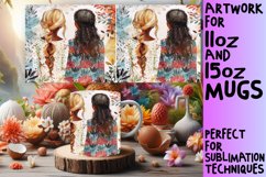 Dynamic Spring Girls&#039; Clan Mug Wrap: 11oz 15oz Product Image 1