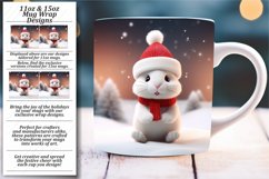 Holiday Cheer in Every Sip: Vibrant Xmas Mug Art Product Image 1