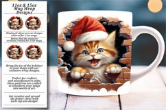 Seasonal Kitty Charm Mug Wrap Product Image 1