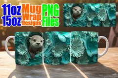 Exotic Animal Paradise 3D Mug Sublimation Art Product Image 1