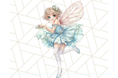 Pastel Fairy Clipart PNG, Cute Fantasy Fairy Digital Art Product Image 5