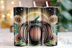 Halloween Pumpkin Tumbler Wrap | Sublimation | Tumblers Product Image 1
