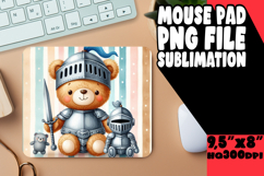 TIMELESS MOUSE MAT ARTISTIC DESIGN, Teddy Bear Product Image 1