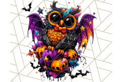 Pumpkin Party Halloween Clipart PNG, Cute Spooky Elements Product Image 5