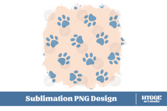 American 4th of July Cat Dog Paw Background Png DTF Bundle Product Image 4