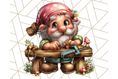 Gnomes at Work Clipart PNG, Cute Gnomes PNG Illustration Product Image 5