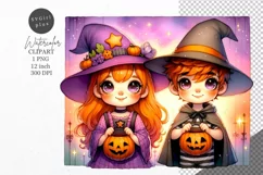 Halloween clipart, Trick and treat, Kids Halloween Product Image 1