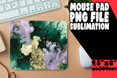 BLISSFUL DESK PAD GIFT MAGIC, Abstract Pattern Product Image 1