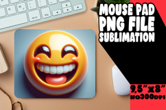 Unique Desk Pad Design Magic, 3D Emoji Product Image 1