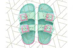 Pink and Mint Summer Clipart PNG Beach Icons, Summer Fun Png Product Image 5