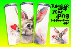 Heartwarming Watercolor Animals Sublimation for Tumbler Product Image 1
