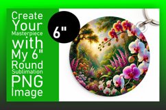 Bright Circle Design for Sublimation , Flower Product Image 1