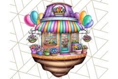 Bright Floating Island PNG Clipart for Fantasy Worlds &amp; Maps Product Image 5