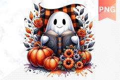 Halloween Ghost Sublimation - Halloween Clipart PNG Design Product Image 1