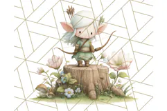 Magical Creatures Clipart PNG, Fantasy Animals Png Product Image 5