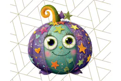 Colorful Halloween Clipart PNG, Cute Kids & Candy Clip Art Product Image 5