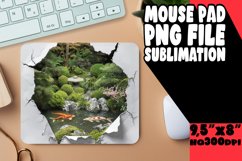Ethereal Cloudscape 3D Mousepad Sublimation Product Image 1