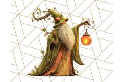 Autumn Circus Performers Clipart Vintage Characters PNG Product Image 5