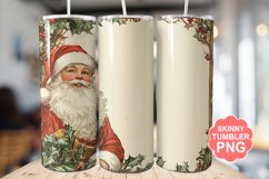 Santa Christmas Tumbler | Christmas Tumbler Wrap Product Image 1