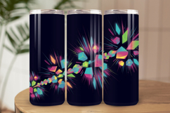 Festive Happy New Year Tumbler Wrap 2026: 20oz Skinny Tumble Product Image 1