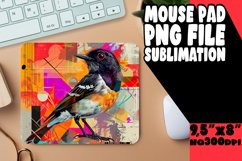 Colorful Sublimation Bird Pad Product Image 1
