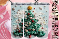 Radiant Smiles 20oz tumbler wrap, Christmas Product Image 1