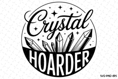 Crystal Hoarder Svg | Halloween Svg | Svg Cut Files Product Image 1