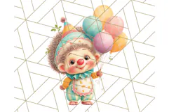 Tiny Carnival Friends Clipart PNG, Animal Fair Festival Product Image 5